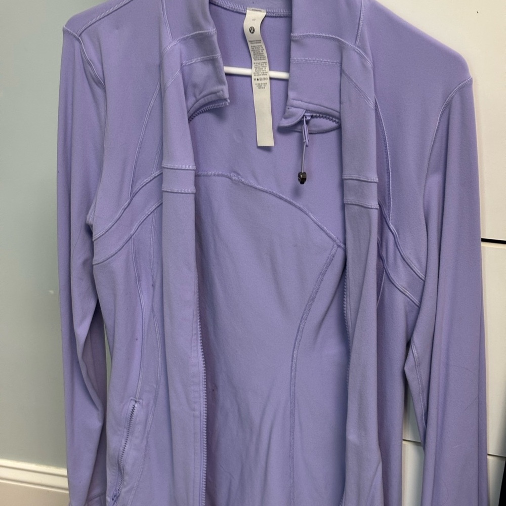 Lululemon Define Light Purple Jacket